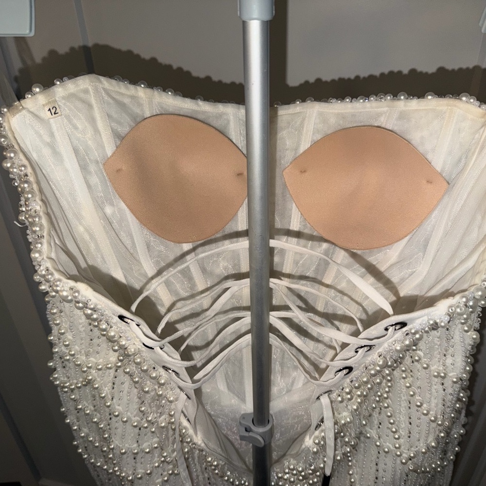 Rosie Etienne Lustre Gown - Picture 6 of 8